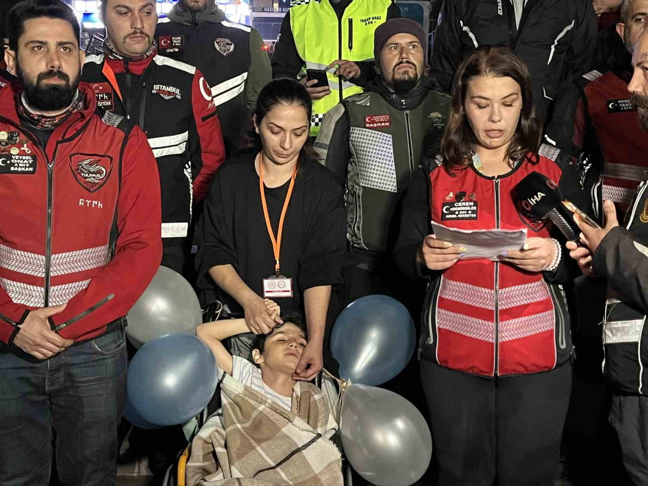 İSTANBUL'DA MOTOSİKLET GRUPLARI, DMD KAS HASTALIĞIYLA MÜCADELE EDEN ALİ YİĞİT YEŞİLBAŞ'A DESTEK VE...