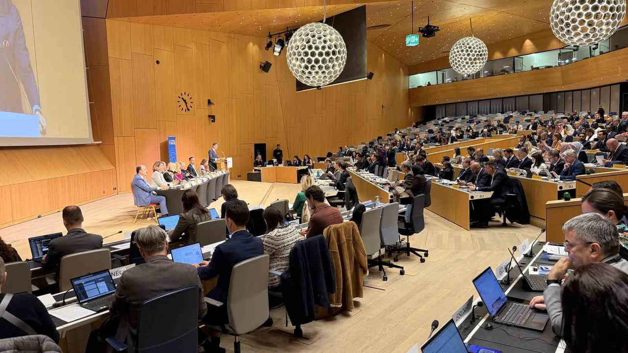İSVİÇRE’NİN CENEVRE ŞEHRİNDE WIPO KONFERANS SALONU'NDA "SÜRDÜRÜLEBİLİR BİR GELECEK İÇİN ÇÖZÜM...