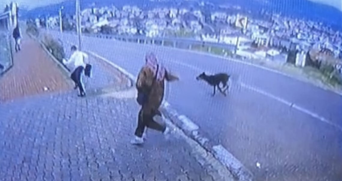 KAÇARKEN YÜKSEKTEN ATLAYAN ÇOCUK DÜŞEREK BACAĞINI KIRARKEN, YAŞANANLAR KAMERAYA YANSIDI.