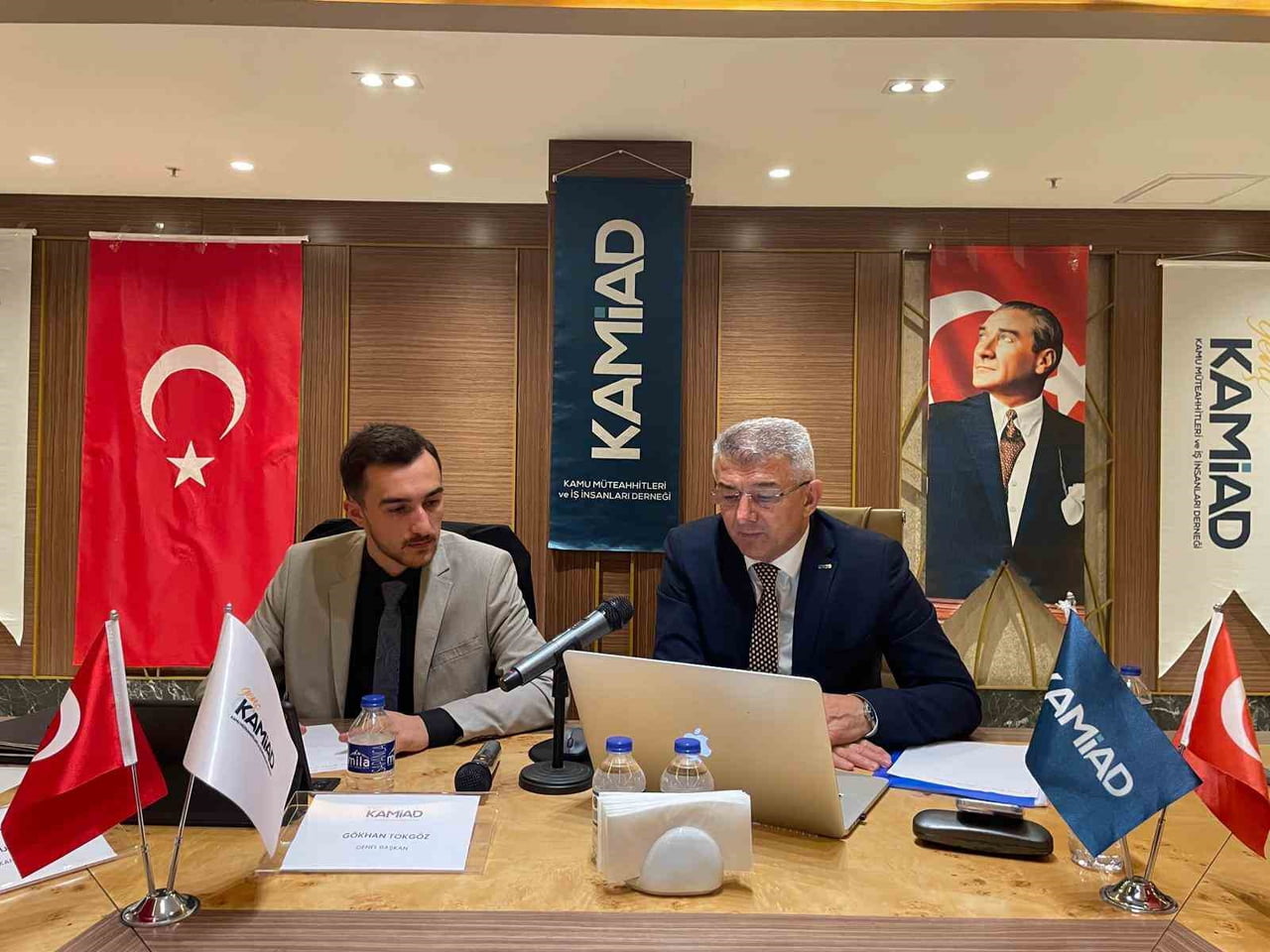 KAMU MÜTEAHHİTLERİ VE İŞ İNSANLARI DERNEĞİ (KAMİAD) GENEL BAŞKANI ALİ ADIGÜZEL, "GENÇ KAMİAD'IN...