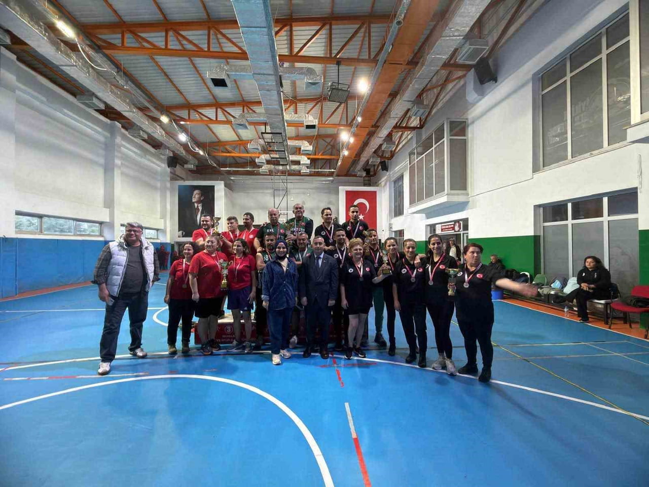 KAMU SPOR OYUNLARI’NDA MASA TENİSİ HEYECANI