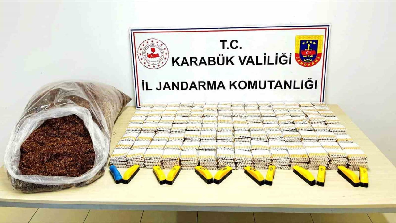 KARABÜK'TE DÜZENLENEN OPERASYONLARDA UYUŞTURUCU MADDE VE KAÇAK TÜTÜN ELE GEÇİRİLİRKEN, 11 ŞÜPHELİ...