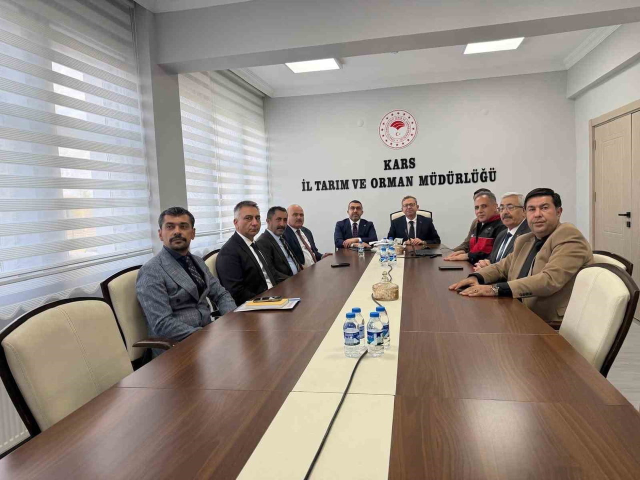 KARS’TA TOPRAK ANALİZ LABORATUVARI VE MERA EĞİTİM MERKEZİNE ZİYARET(KARS-İHA)
