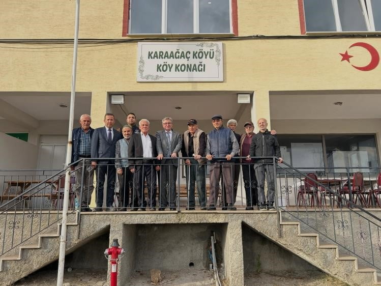 KAYMAKAM HELVACI KÖYLERDE İNCELEMELERDE BULUNDU