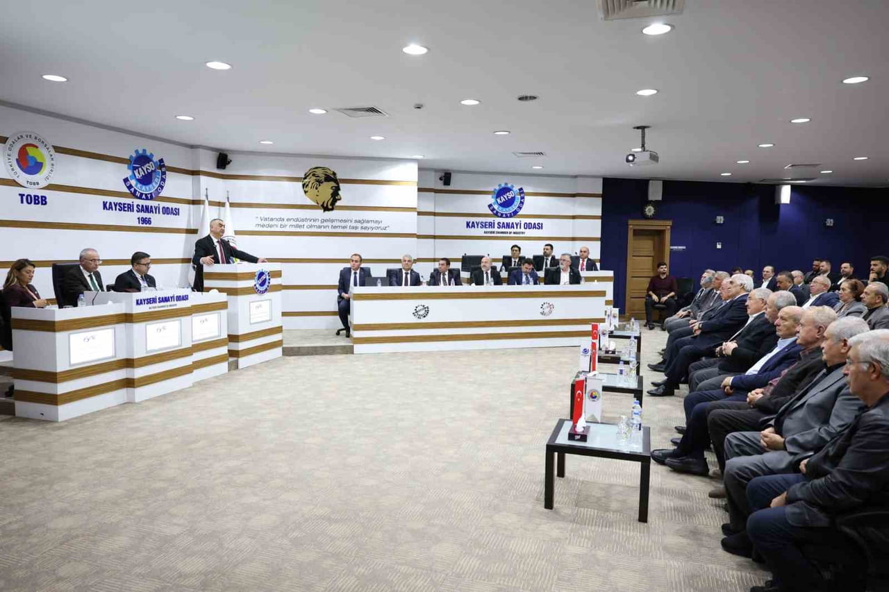 KAYSERİ SANAYİ ODASI (KAYSO) BAŞKANI MEHMET BÜYÜKSİMİTCİ; EKİM MECLİS TOPLANTISI'NDA YAPTIĞI...