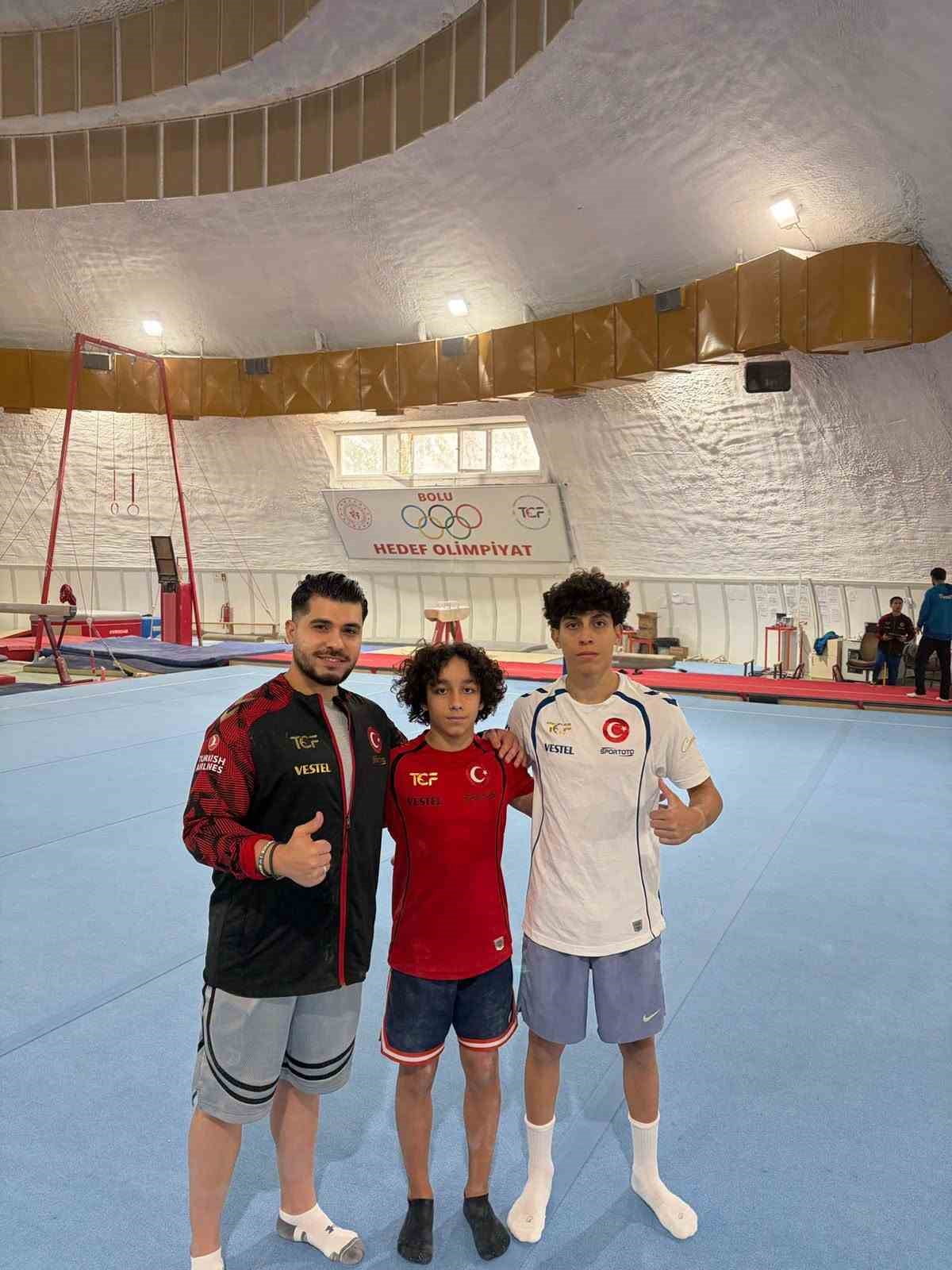 KAYSERİ SPORCU EĞİTİM MERKEZİ SPORCULARI HÜSEYİN EMİR CÜNEDİOĞLU VE MUSTAFA YİĞİT DUR, BOLU’DA...