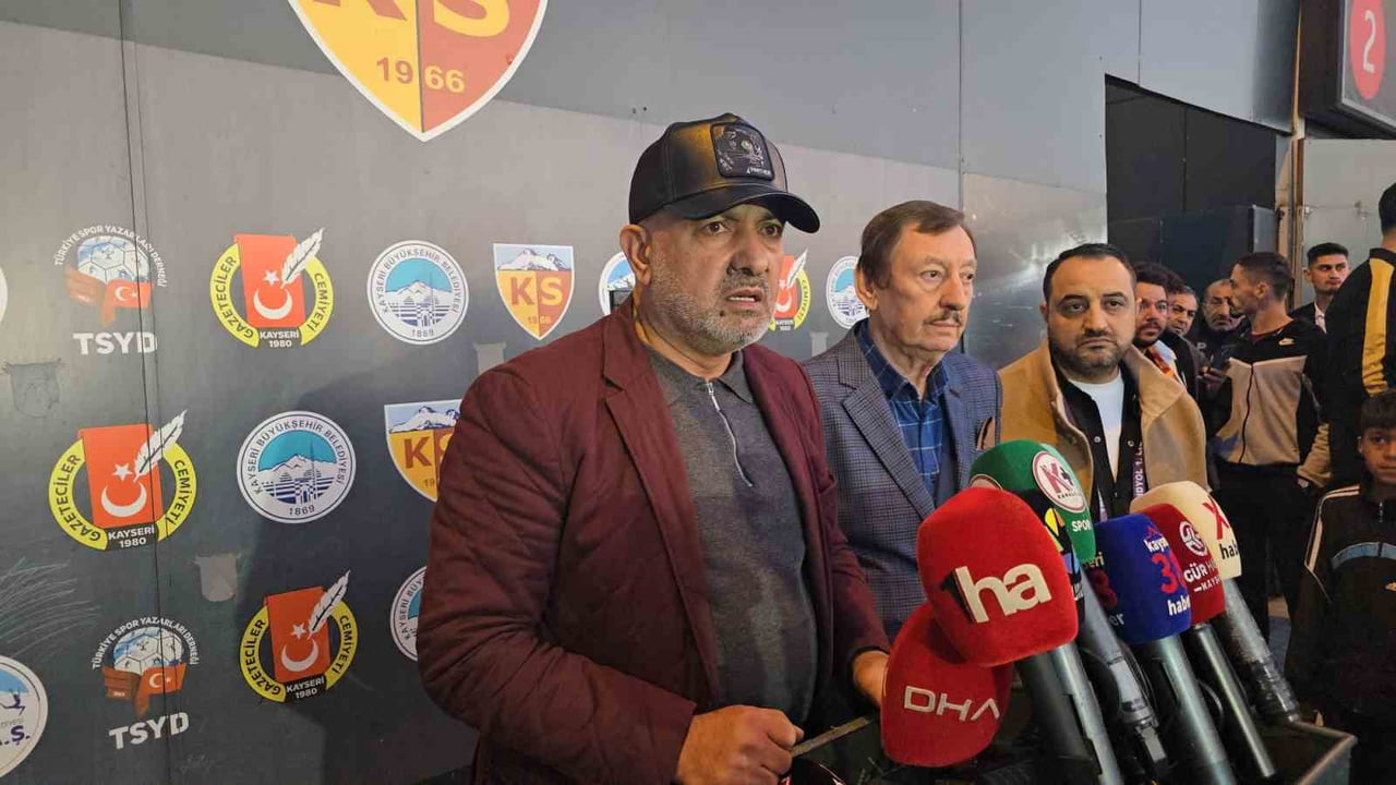 KAYSERİSPOR BAŞKANI ALİ ÇAMLI, BATMAN PETROLSPOR İLE 2-2 BERABERE BİTEN KARŞILAŞMANIN ARDINDAN...