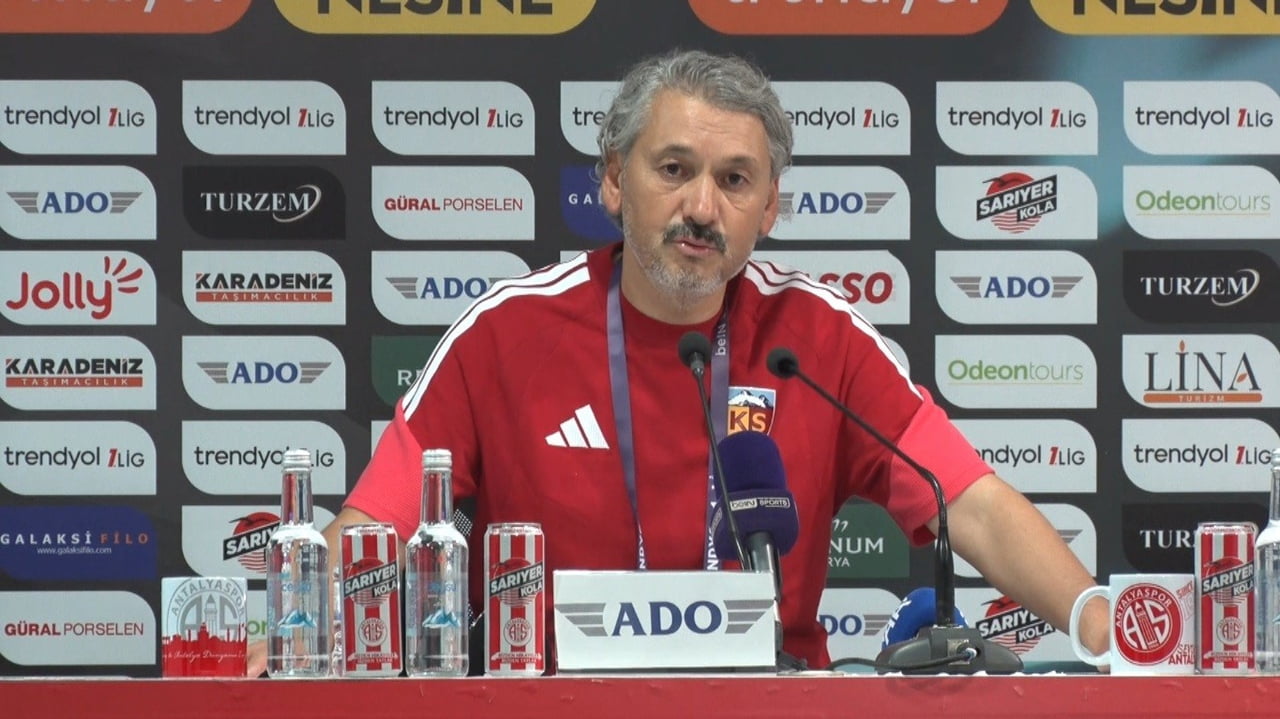 KAYSERİSPOR TEKNİK DİREKTÖRÜ ATİLLA GERİN