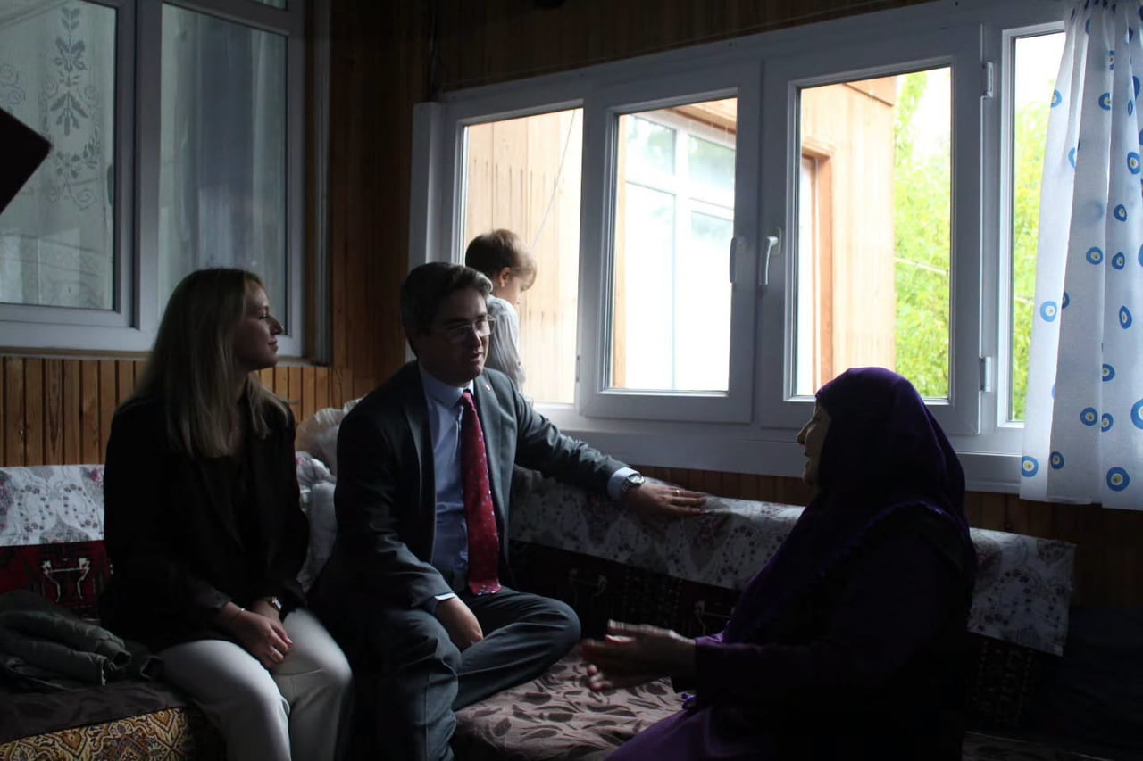 KEMALİYE KAYMAKAMI EMİRHAN ARIKAN VE EŞİ GİZEM ARIKAN, İLÇE EMNİYET AMİRİ BAŞKOMİSER MUHAMMET ALİ...