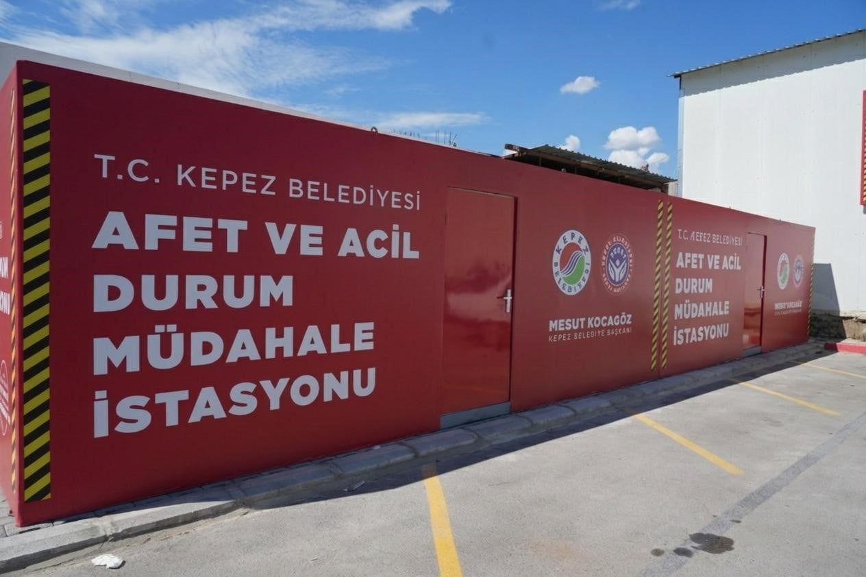 KEPEZ BELEDİYESİ, OLASI AFETLERDE İLK 72 SAATTE HIZLI VE ETKİN MÜDAHALEYİ DESTEKLEMEK AMACIYLA...