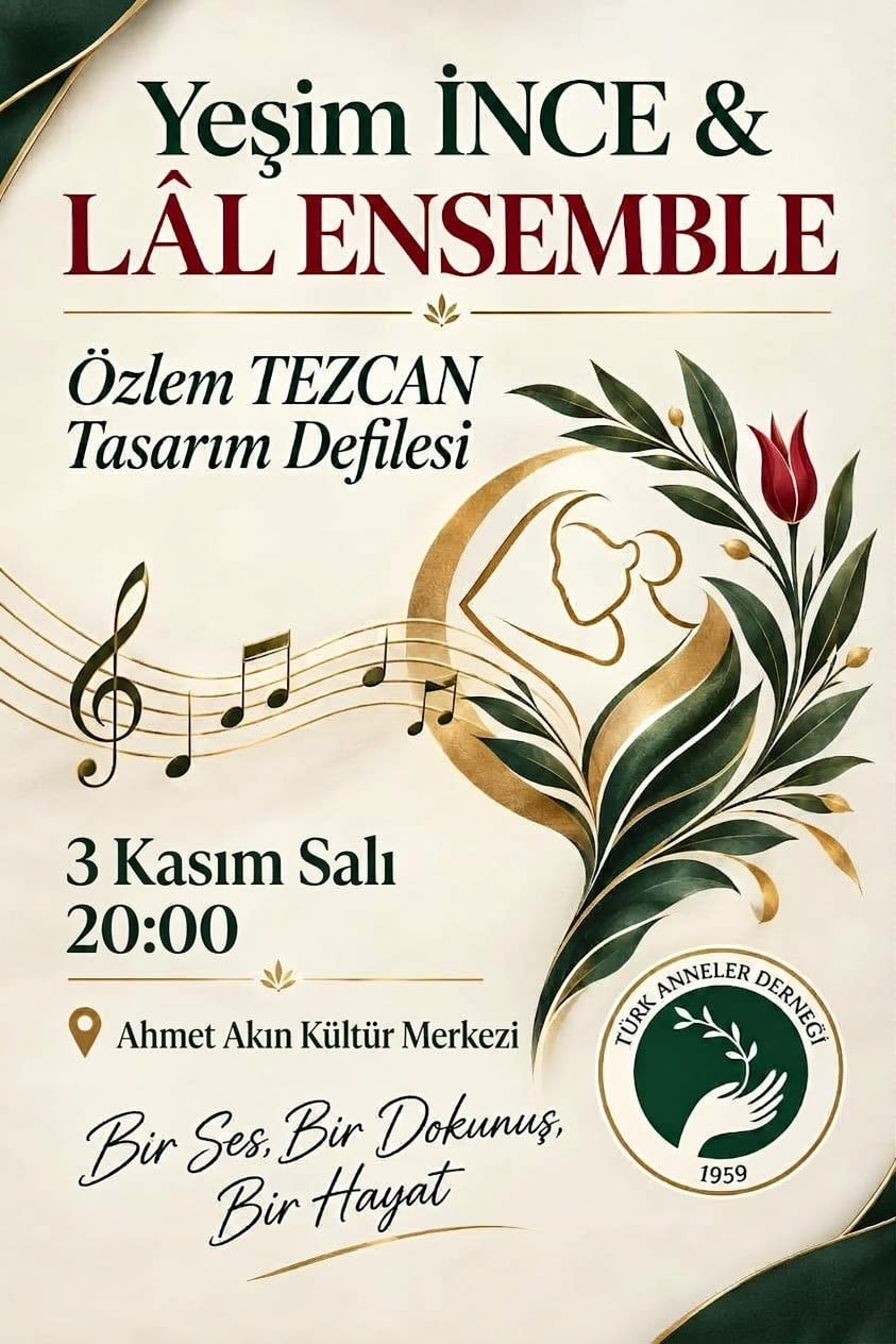 KONSER VE DEFİLE AFİŞİ