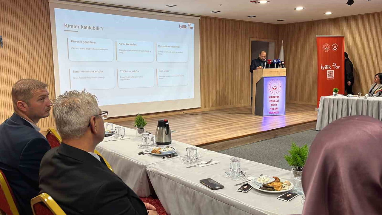 KONYA’DA "İYİLİK VAR" PROJESİNİN TANITIM PROGRAMI DÜZENLENDİ.