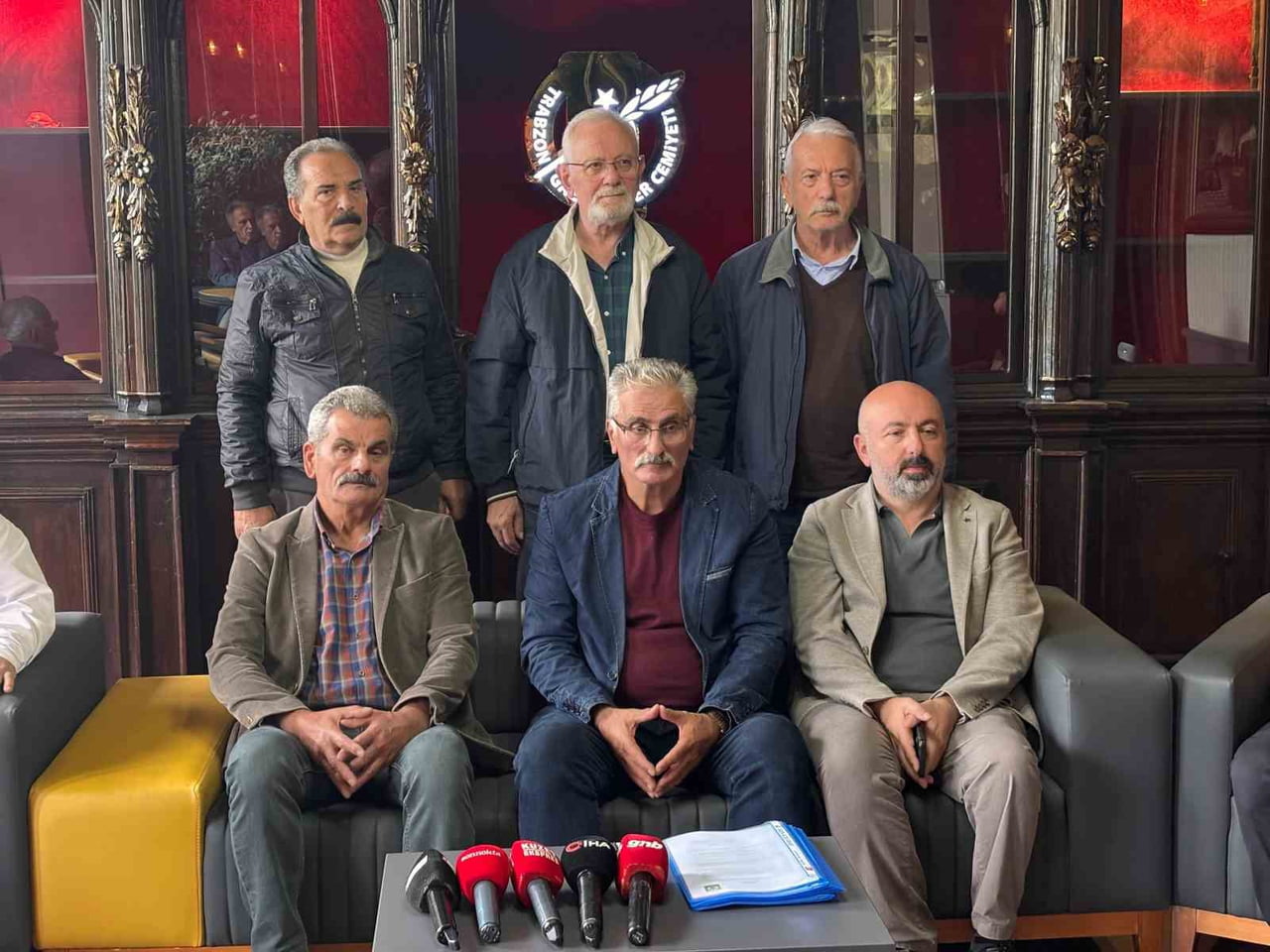 KÜREM-DER GENEL BAŞKANI ORMAN YÜKSEK MÜHENDİSİ FARUK ÇEBİ, TRABZON GAZETECİLER CEMİYETİ’NDE BASIN...