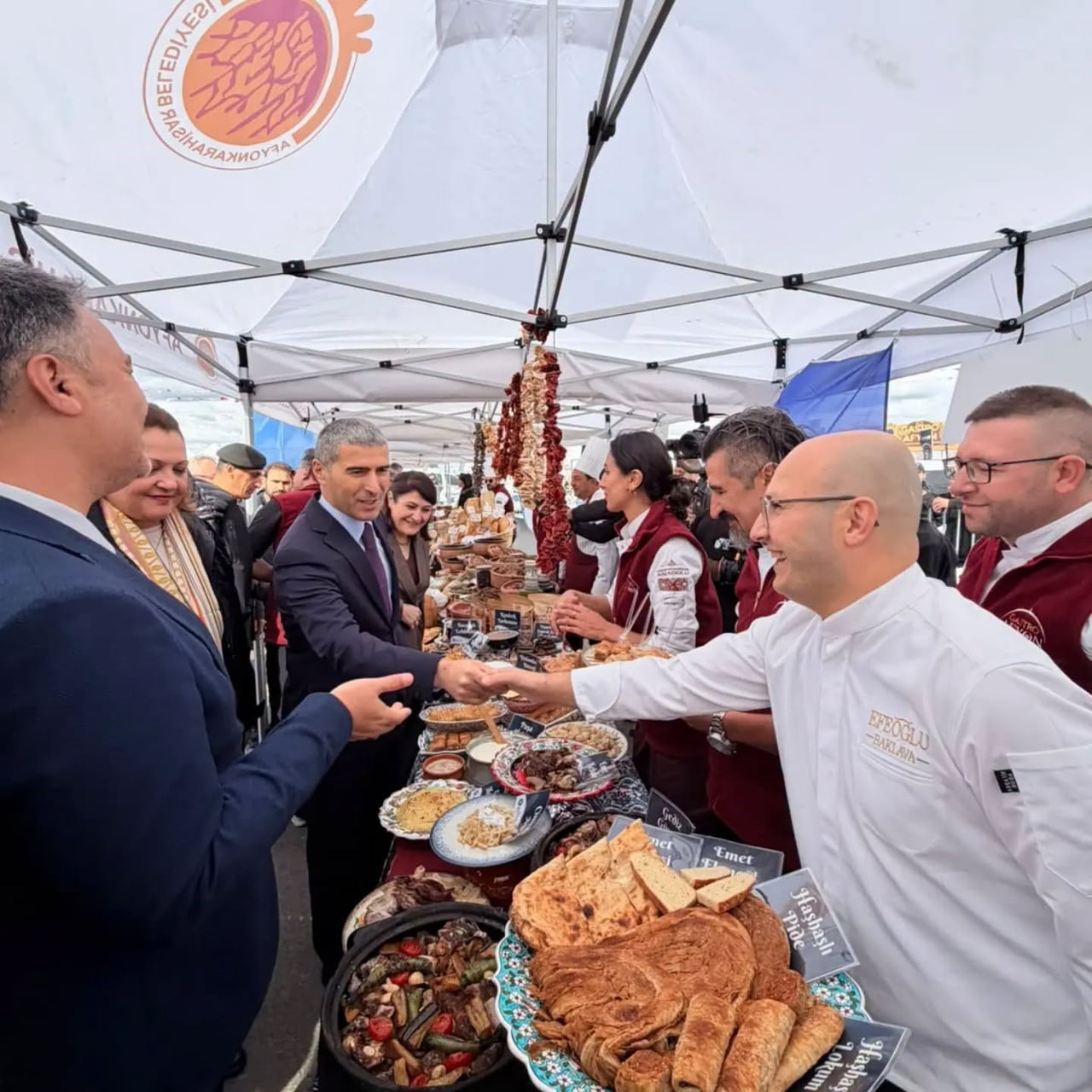 KÜTAHYA’NIN COĞRAFİ İŞARETLİ LEZZETLERİ AFYON GASTRONOMİ FESTİVALİ’NDE TANITILDI