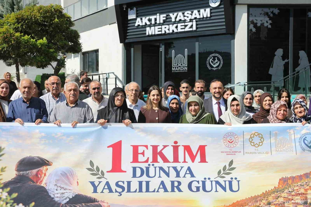 MARDİN’DE 1 EKİM DÜNYA YAŞLILAR GÜNÜ ETKİNLİĞİ