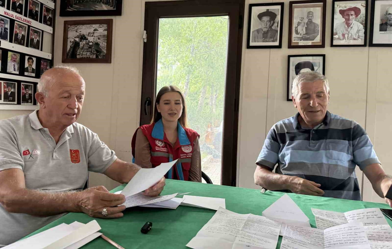 MARMARİS'İN  ÖĞRENCİLERİNDEN GAZİLERİ DUYGULANDIRAN MEKTUPLAR