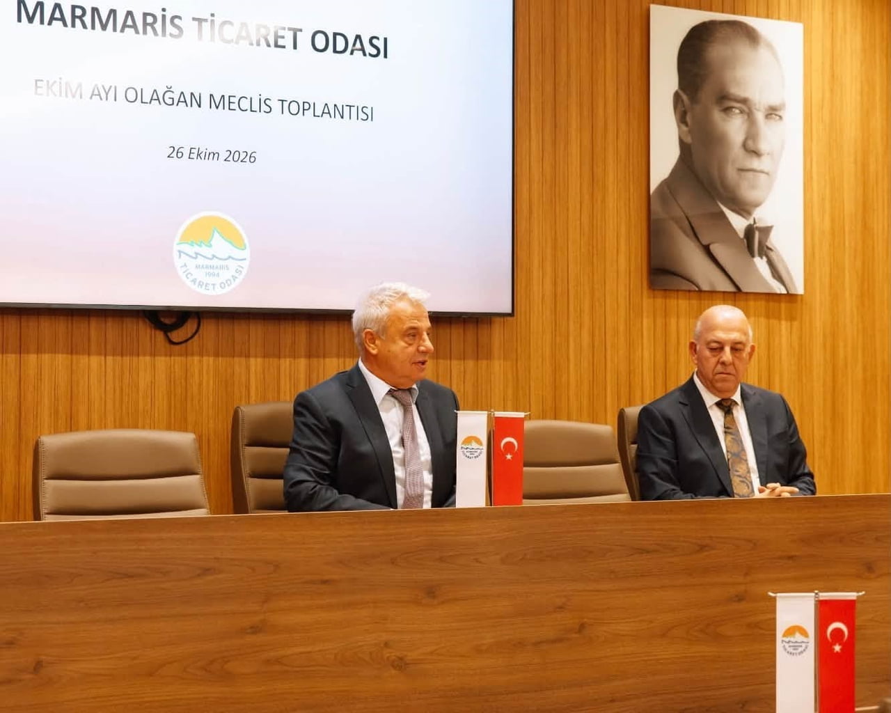 MARMARİS TİCARET ODASI’NIN 2026-2030 DÖNEMİNDEKİ İLK MECLİS TOPLANTISINDA MECLİS BAŞKANLIĞINA...