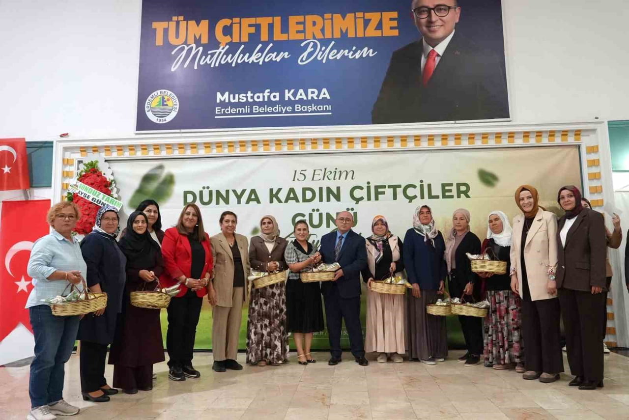 MERSİN'İN ERDEMLİ BELEDİYESİ TARAFINDAN DÜZENLENEN ÖZEL BİR PROGRAMDA KADIN ÇİFTÇİLER MİSAFİR...