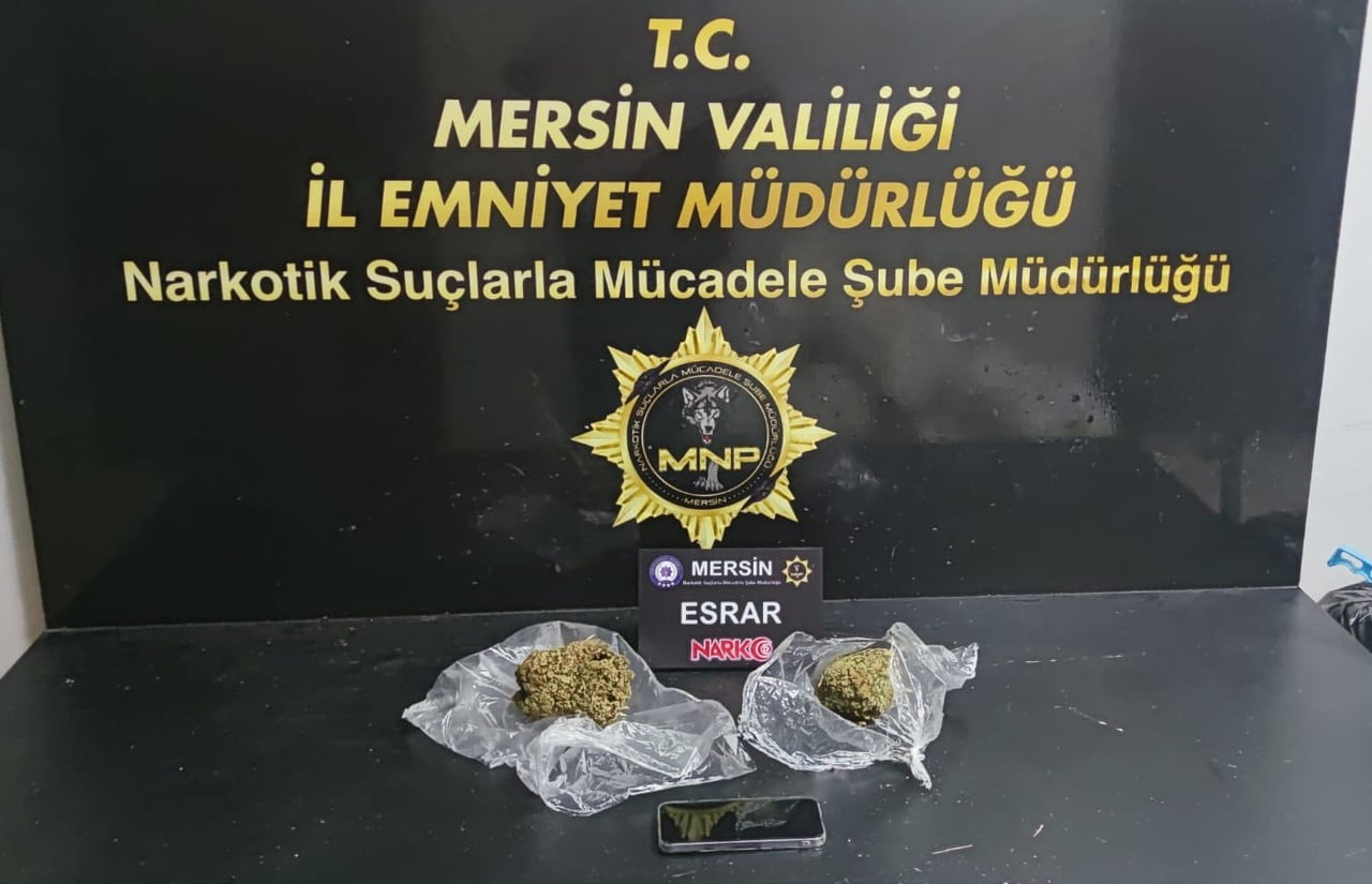 MERSİN CUMHURİYET BAŞSAVCILIĞI KOORDİNESİNDE GERÇEKLEŞTİRİLEN ÇALIŞMADA POLİS TARAFINDAN YAKALANAN...
