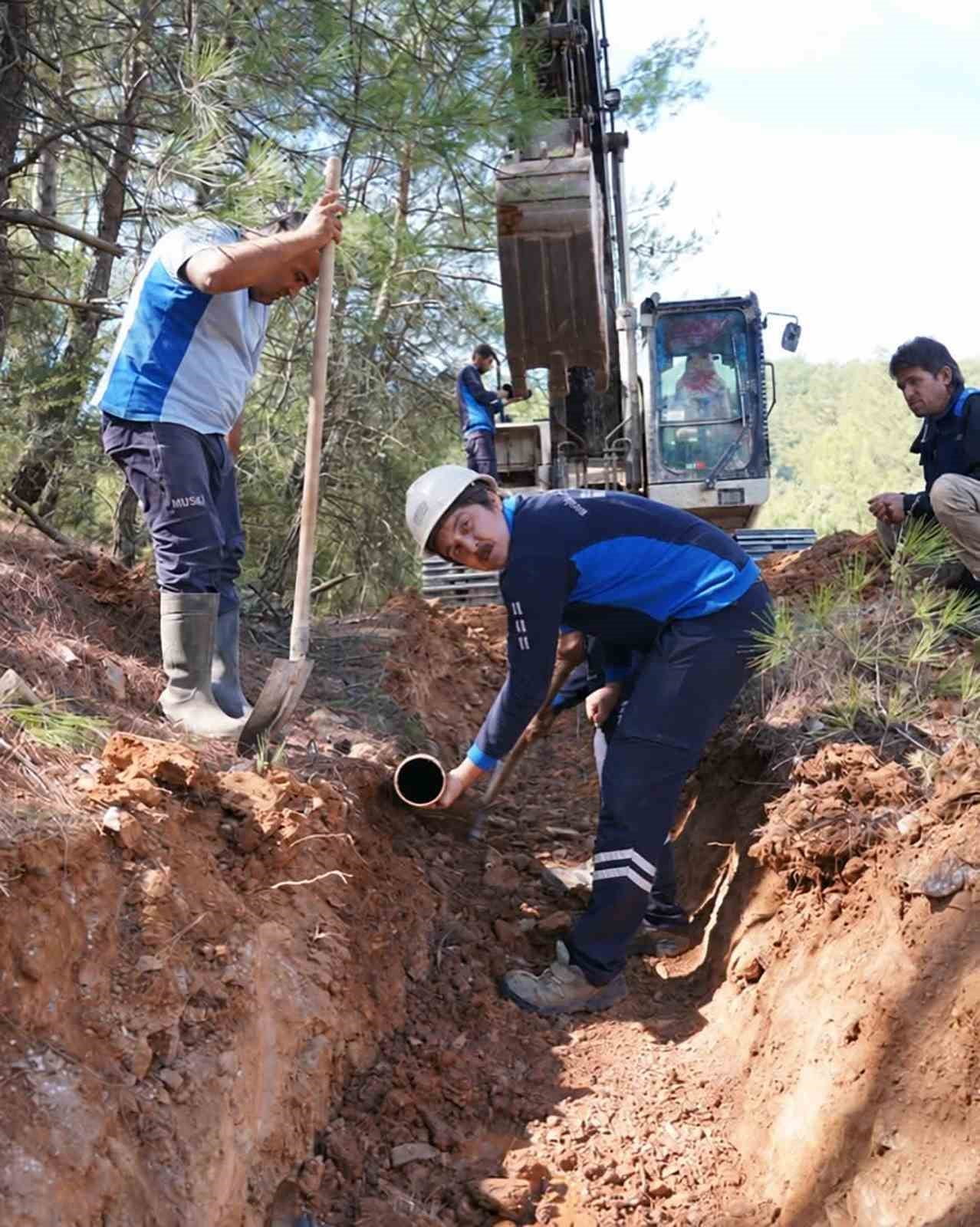 MUSKİ, DAĞDİBİ’NİN SU KAYNAKLARINI GÜVENCE ALTINA ALIYOR