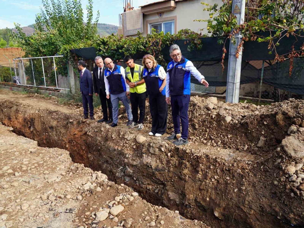 MUSKİ’DEN FETHİYE ÇATALARIK’TA 2 BİN METRELİK KANALİZASYON HATTI ÇALIŞMASI