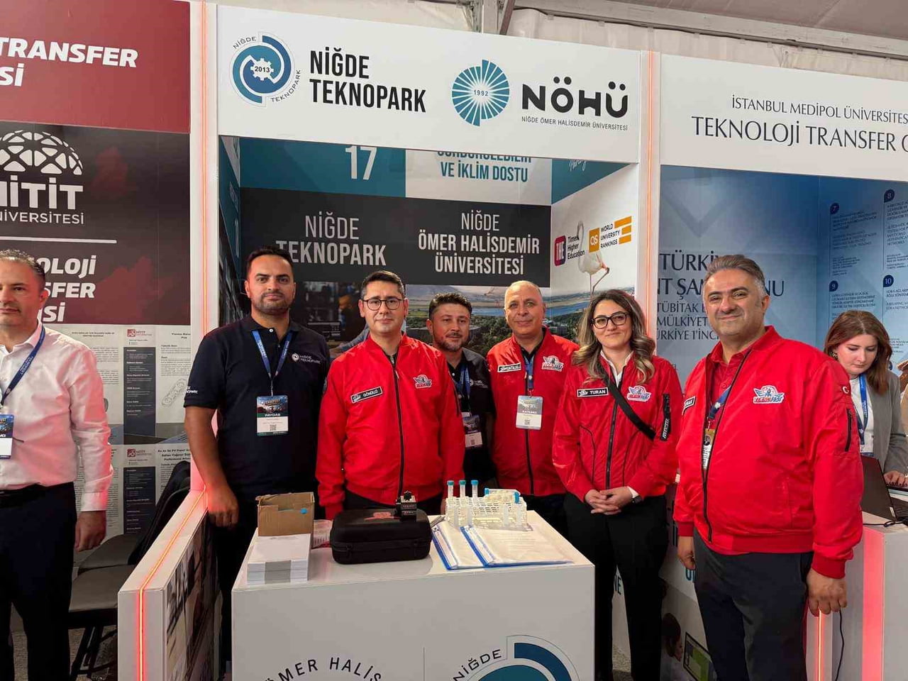 NÖHÜ TEKNOPARK’IN BULUŞLARI TEKNOFEST’TE İLGİ GÖRDÜ