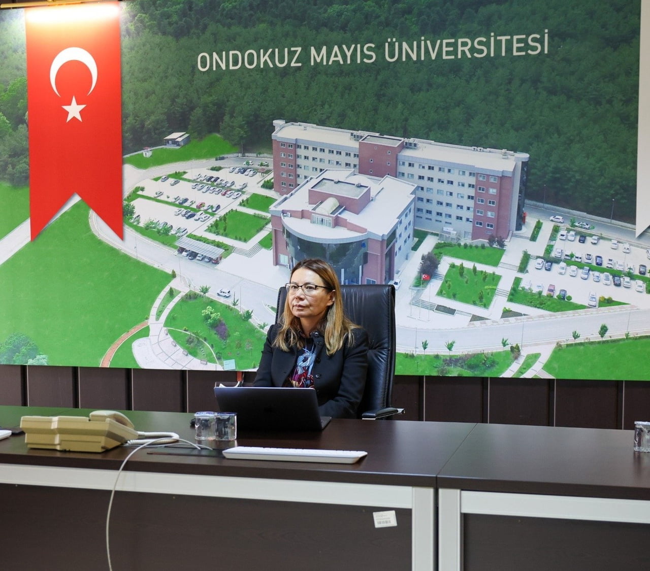 OMÜ REKTÖRÜ PROF. DR. FATMA AYDIN