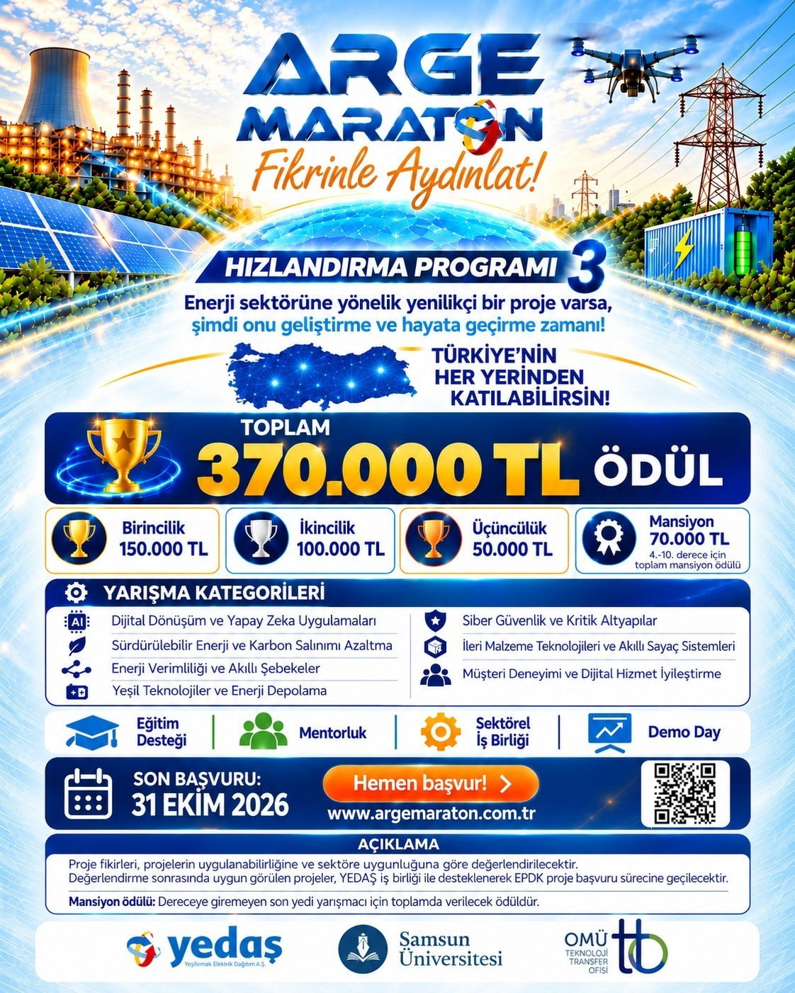 ONDOKUZ MAYIS ÜNİVERSİTESİ TEKNOLOJİ TRANSFER OFİSİ (OMÜ-TTO), SAMSUN ÜNİVERSİTESİ VE YEŞİLIRMAK...
