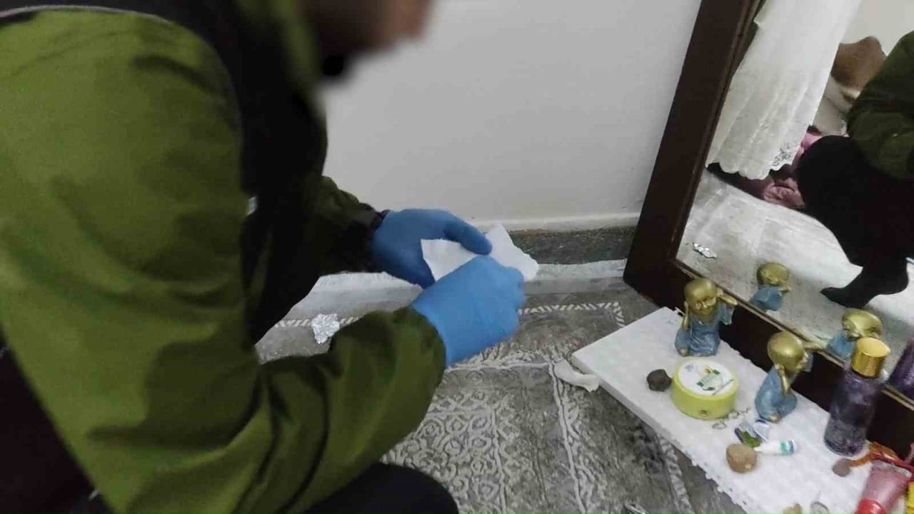 OPERASYON DÜZENLENEN ADRESLERDE ARAMALAR YAPILDI