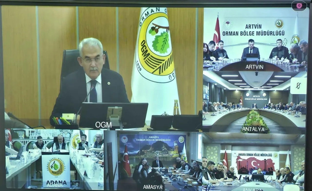 ORMAN GENEL MÜDÜRLÜĞÜ TARAFINDAN EKİM AYI DEĞERLENDİRME TOPLANTISI, ORMAN GENEL MÜDÜRÜ BEKİR...