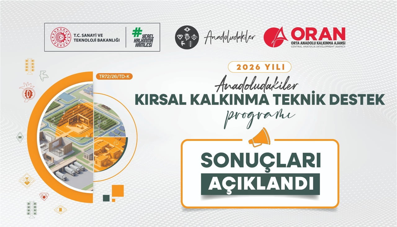 ORTA ANADOLU KALKINMA AJANSI’NIN ANADOLUDAKİLER-KIRSAL KALKINMA TEKNİK DESTEK PROGRAMI KAPSAMINDA...