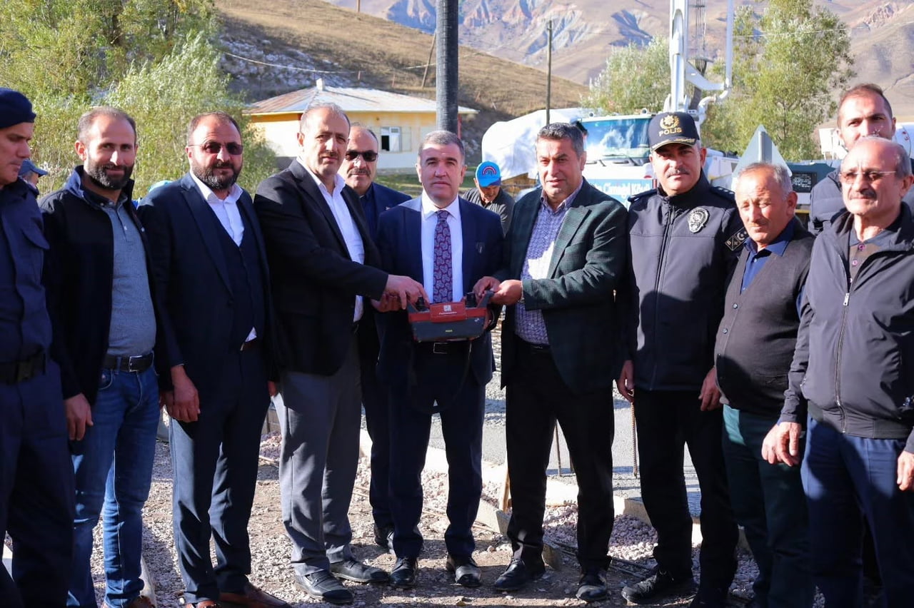 ORTAÇİMAĞIL KÖYÜNDE KÖY KONAĞININ TEMELİ ATILDI