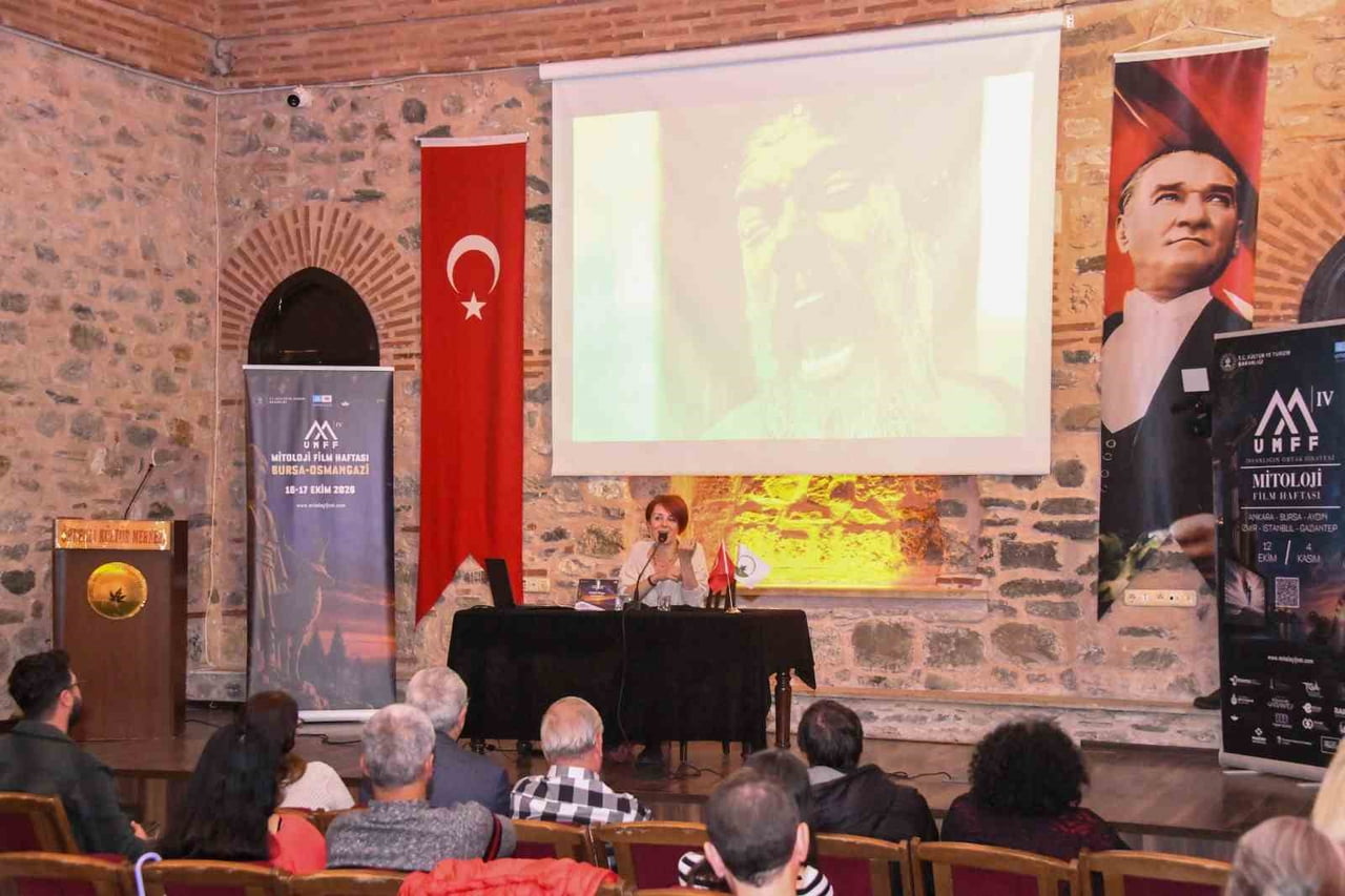 OSMANGAZİ BELEDİYESİ’NİN EV SAHİPLİĞİNDE DÜZENLENEN 4. MİTOLOJİ FİLM HAFTASI, SÖYLEŞİLER VE ANTİK...