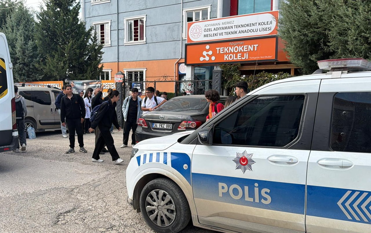 ÖZEL ADIYAMAN TEKNOKENT KOLEJİ MESLEKİ VE TEKNİK ANADOLU LİSESİ’NDE 5.KATTAN ATLADIĞI İDDİA EDİLEN...