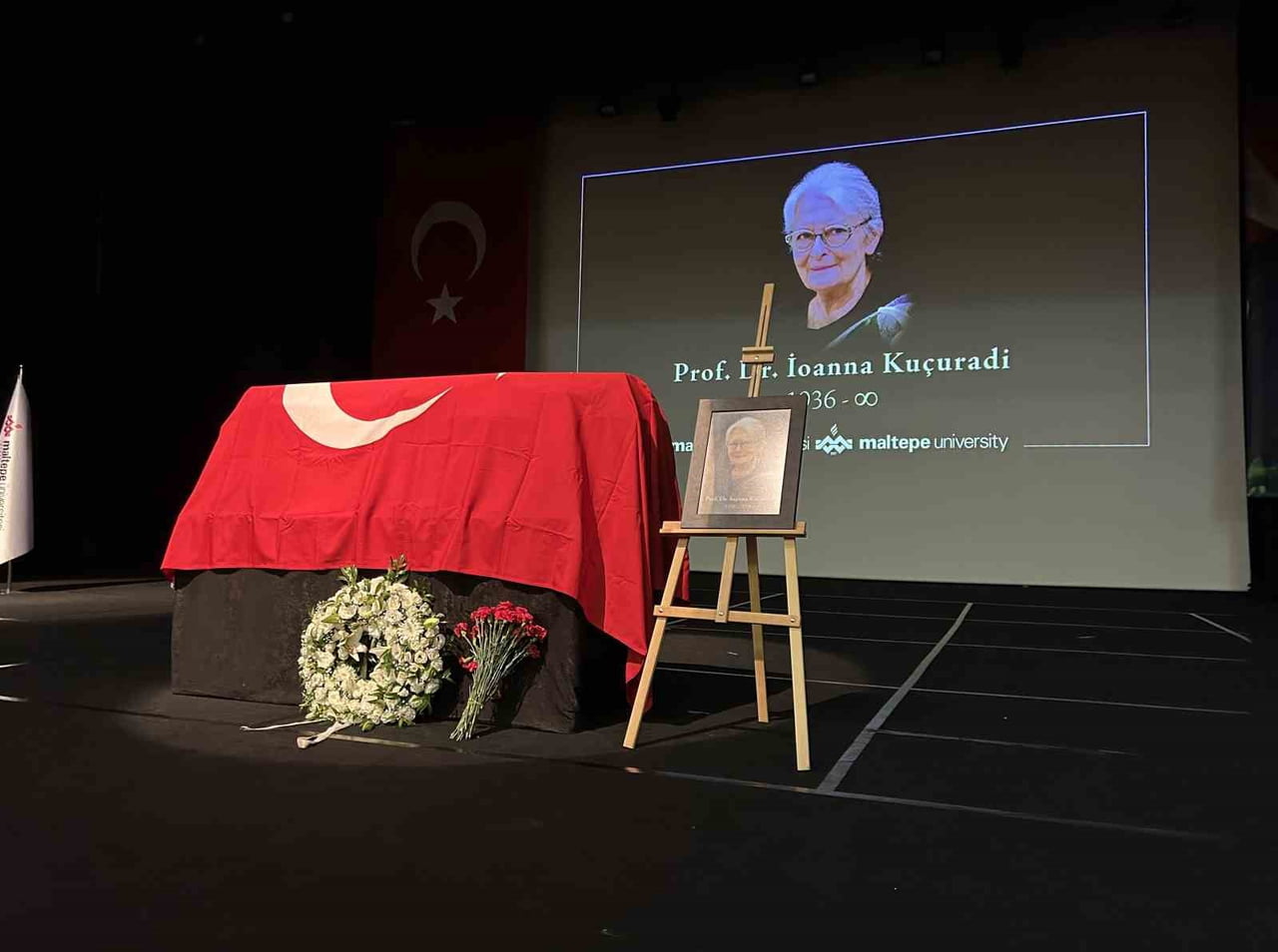 PROF. DR. İOANNA KUÇURADİ'NİN VEFATI DOLAYISIYLA MALTEPE ÜNİVERSİTESİ'NDE TÖREN...