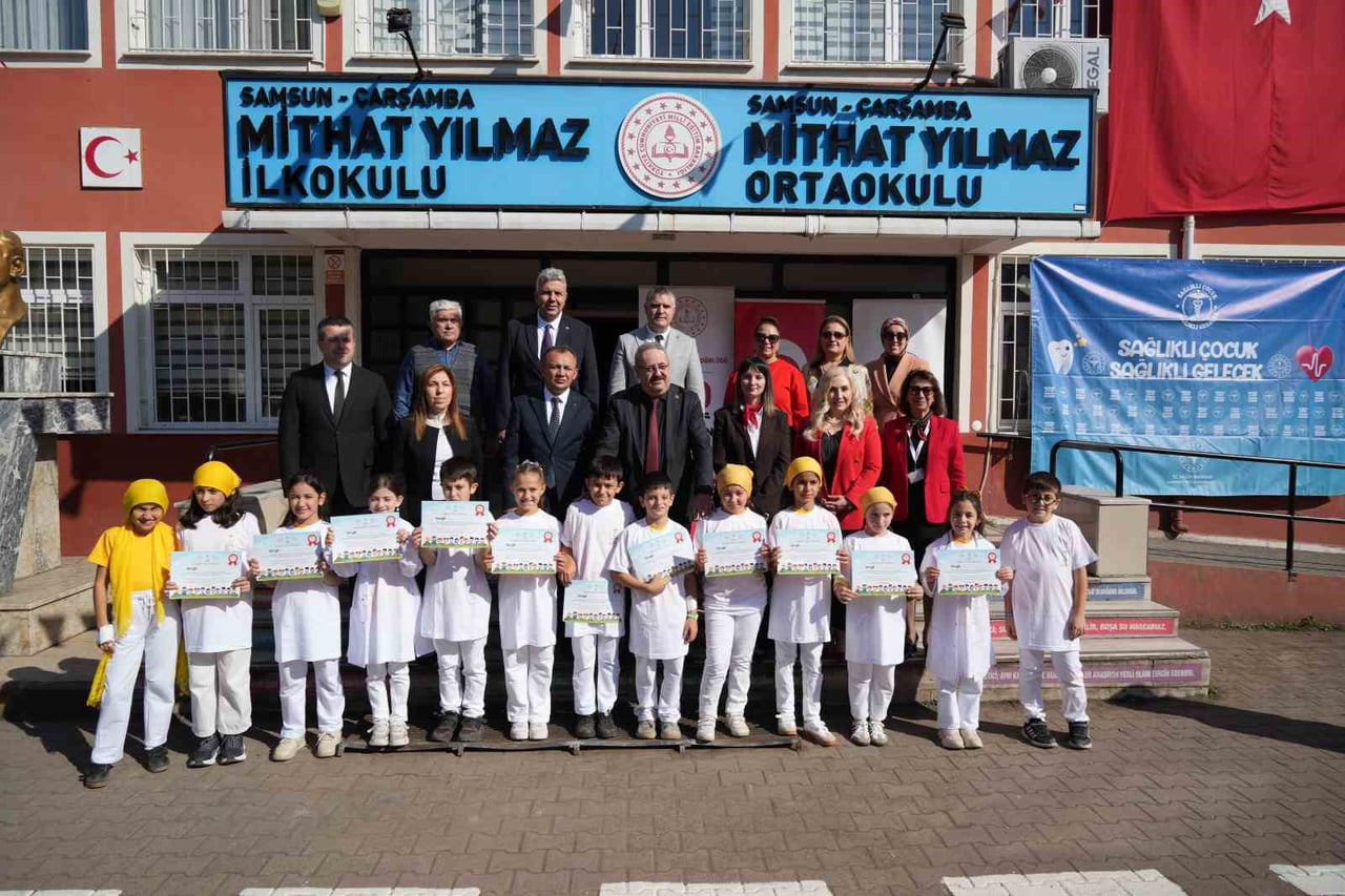 "SAĞLIKLI ÇOCUK, SAĞLIKLI GELECEK PROGRAMI" KAPSAMINDA SAMSUN'DA 2025-2026 EĞİTİM-ÖĞRETİM YILINDA...