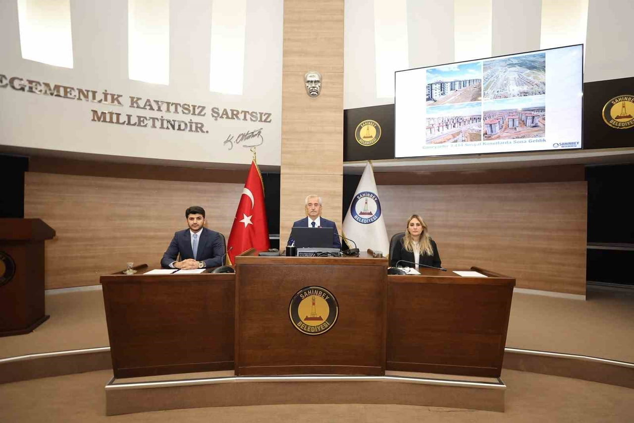 ŞAHİNBEY BELEDİYESİ EKİM AYI OLAĞAN MECLİS TOPLANTISININ 1.OTURUMU,  ŞAHİNBEY BELEDİYESİ MECLİS...