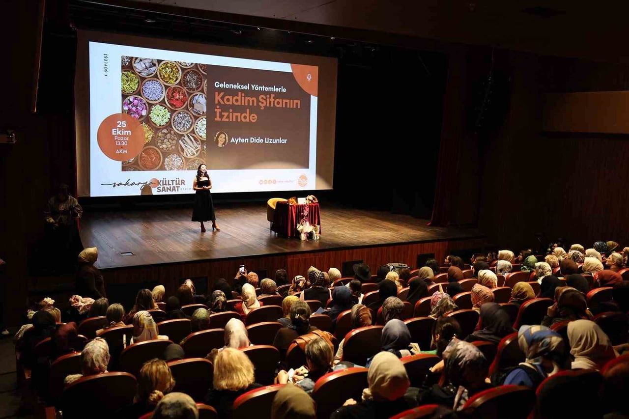 SAKARYA'DA DÜZENLENEN KÜLTÜR SANAT ETKİNLİKLERİ KAPSAMINDA "GELENEKSEL YÖNTEMLERLE KADİM ŞİFANIN...