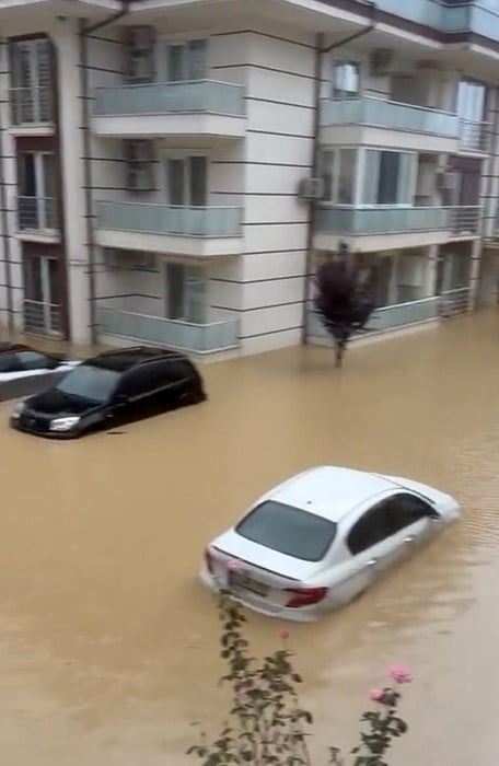 SAKARYA'DA KUVVETLİ YAĞIŞ NEDENİYLE BİRÇOK İLÇEDE SU BASKINLARI VE TAŞKINLAR YAŞANDI