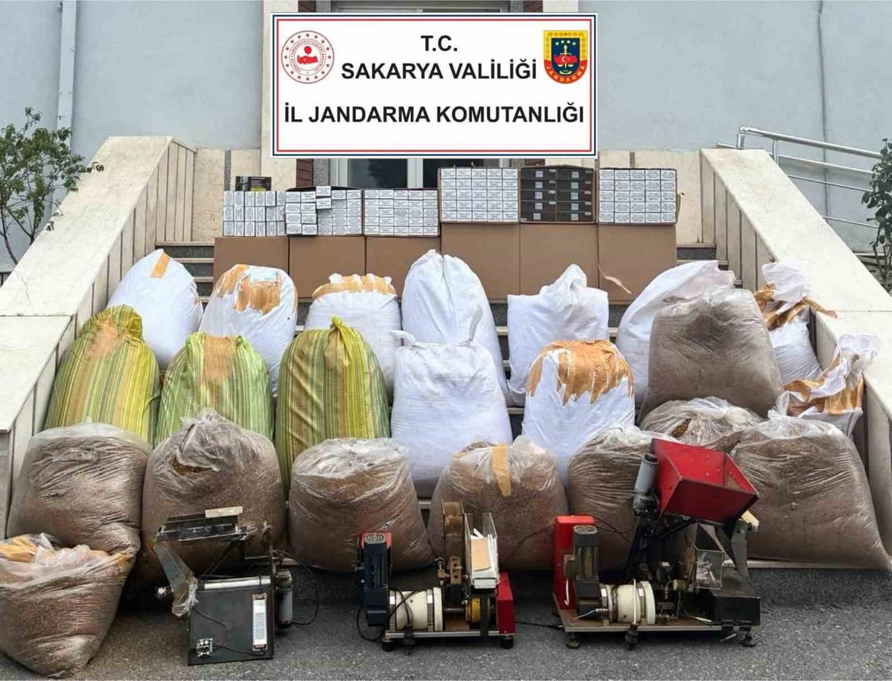 SAKARYA'NIN SERDİVAN İLÇESİNDE JANDARMA EKİPLERİNCE KAÇAKÇILIK SUÇLARIYLA MÜCADELE KAPSAMINDA...