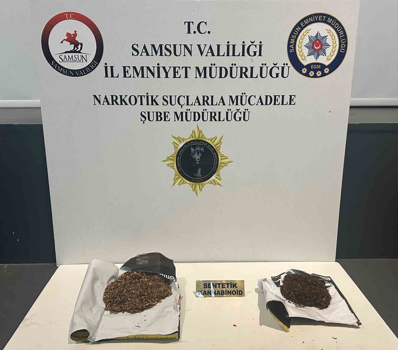 SAMSUN’DA NARKOTİK POLİSİNİN İLKADIM VE CANİK İLÇELERİNDE DÜZENLEDİĞİ UYUŞTURUCU OPERASYONLARINDA...