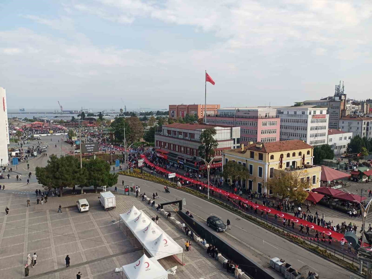 SAMSUN’DA TÜRKİYE CUMHURİYETİ’NİN KURULUŞUNUN 103. YIL DÖNÜMÜ VE 29 EKİM CUMHURİYET BAYRAMI...