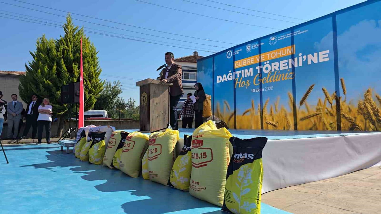SAMSUN’DA VEZİRKÖPRÜ, HAVZA VE LADİK İLÇELERİNDE TARIMSAL ÜRETİM YAPAN 1.757 ÜRETİCİYE 21 BİN...