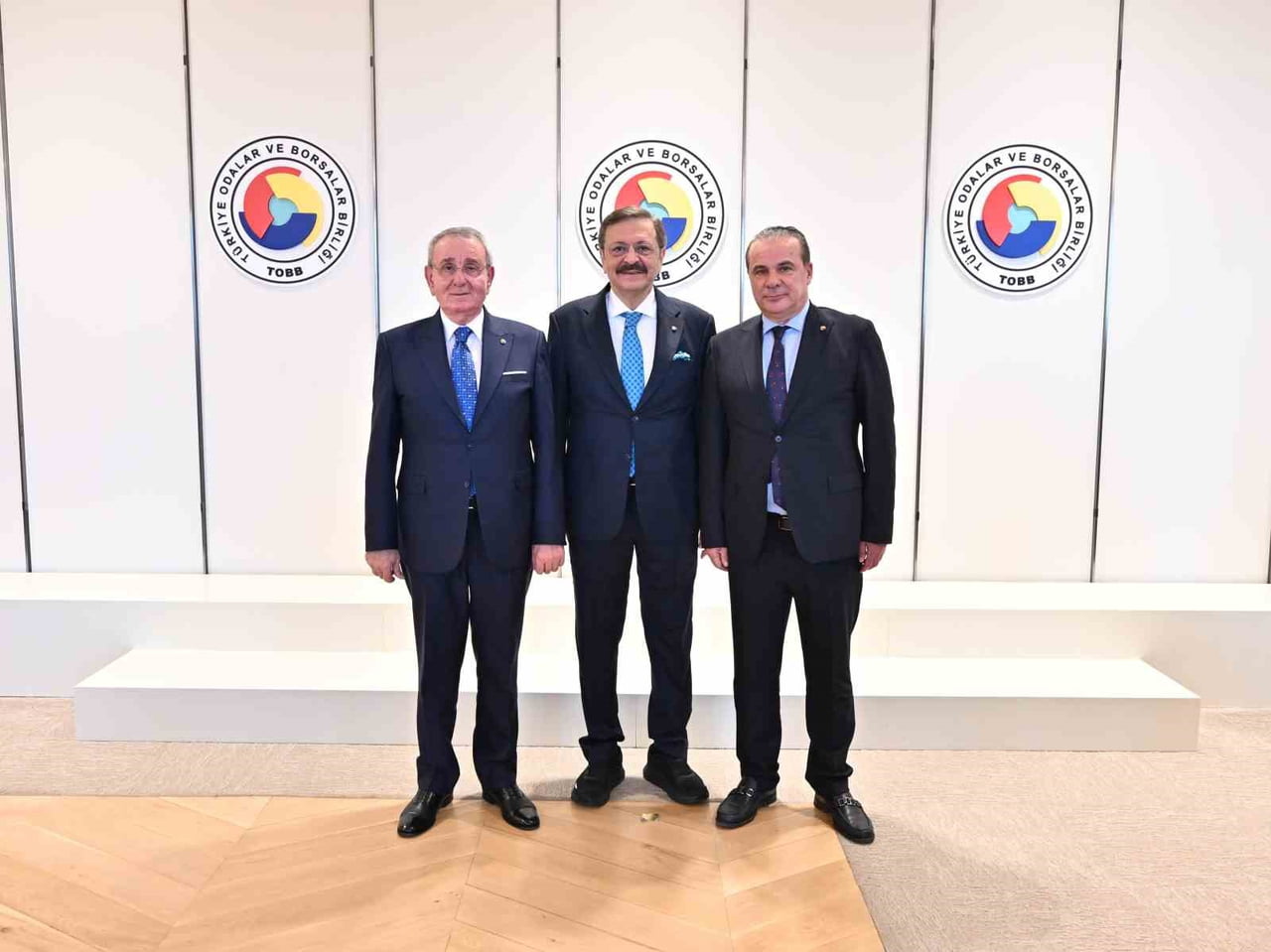 SAMSUN TİCARET VE SANAYİ ODASI (TSO) YÖNETİM KURULU BAŞKANI SALİH ZEKİ MURZİOĞLU VE BERABERİNDEKİ...