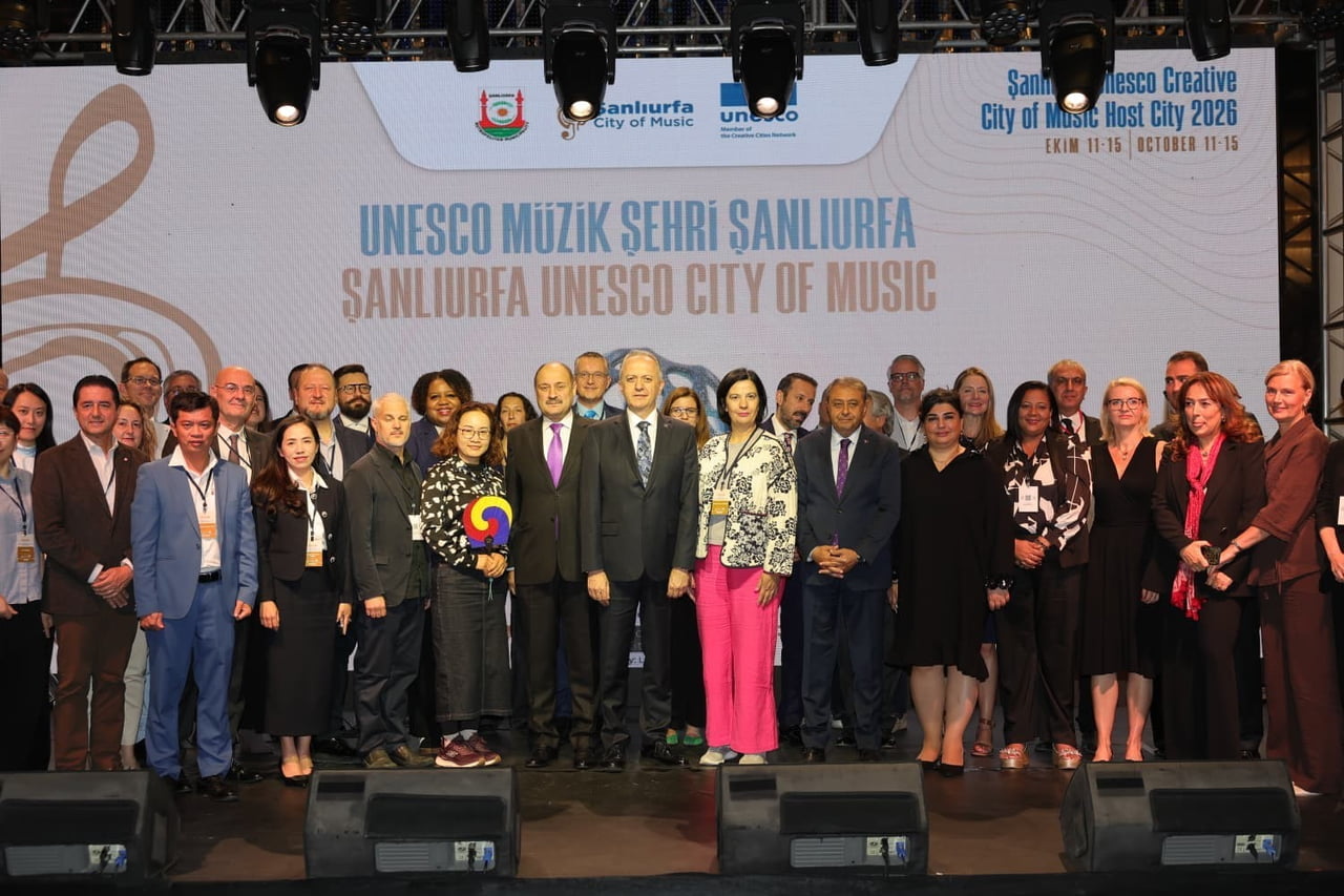 ŞANLIURFA BÜYÜKŞEHİR BELEDİYESİ EV SAHİPLİĞİNDE DÜZENLENEN UNESCO MÜZİK ŞEHİRLERİ YILLIK...