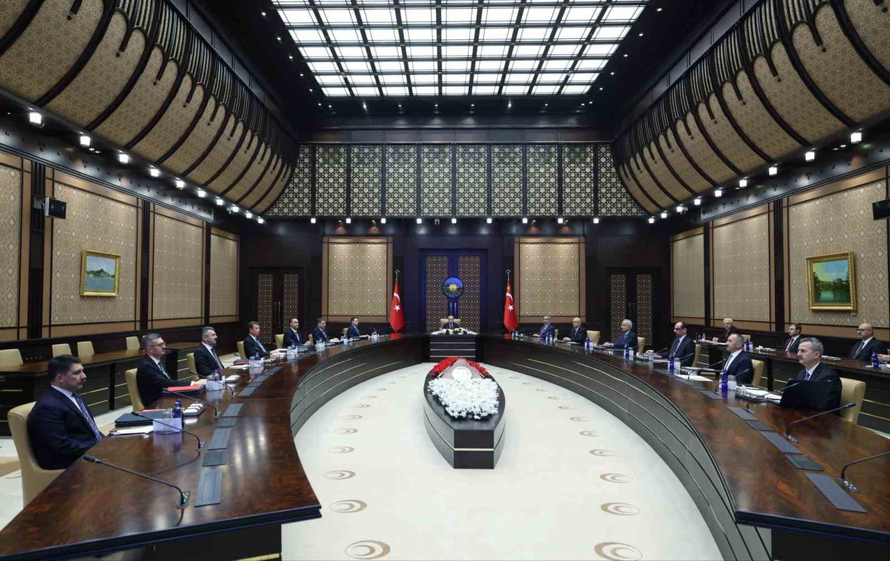 SİBER GÜVENLİK KURULU, CUMHURBAŞKANI RECEP TAYYİP ERDOĞAN'IN BAŞKANLIĞINDA TOPLANDI.