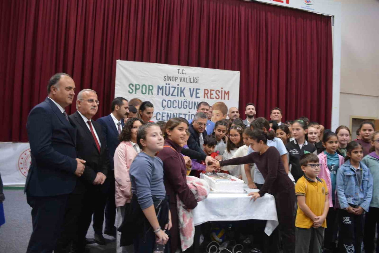 SİNOP'TA ÇOCUKLARIN SPOR, MÜZİK VE SANAT FAALİYETLERİYLE DESTEKLENMESİNE YÖNELİK İKİ YILLIK...