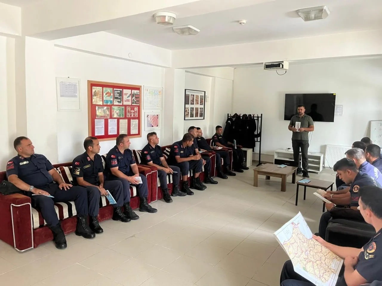 SİNOP DOĞA KORUMA VE MİLLİ PARKLAR (DKMP) MÜDÜRLÜĞÜ TARAFINDAN, JANDARMA PERSONELİNE YÖNELİK 4915...