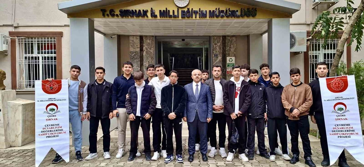 ŞIRNAK İL MİLLÎ EĞİTİM MÜDÜRLÜĞÜ, "ÇEVREME DUYARLIYIM, DEĞERLERİME SAHİP ÇIKIYORUM" (ÇEDES)...