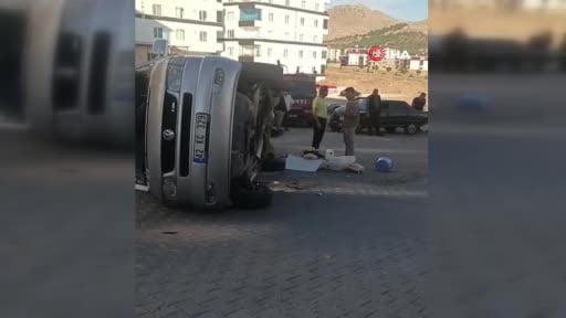 Sivrihisar'da otomobil minibüsle çarpıştı: 5 yaralı